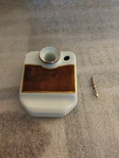 Ancien encrier  porte-plume Publicitaire en FAIENCE De Limoges 