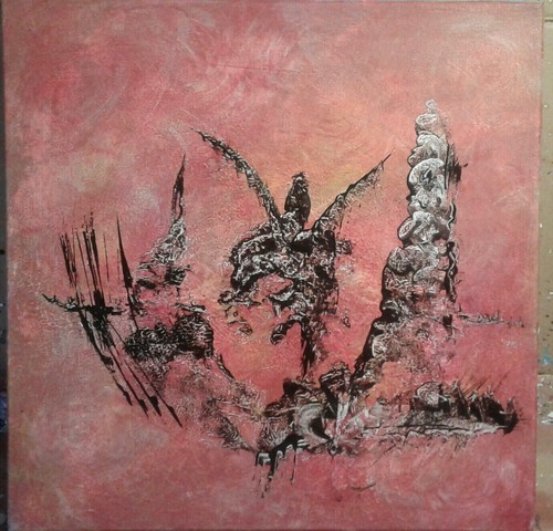 Tableau contemporain toile - tableau,