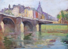 Tableau PARIS paysage bord