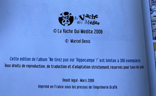 DENIS. TIF ET TONDU. Ne tirez pas sur Hippocampe. La Vache qui médite. EO 2008.
