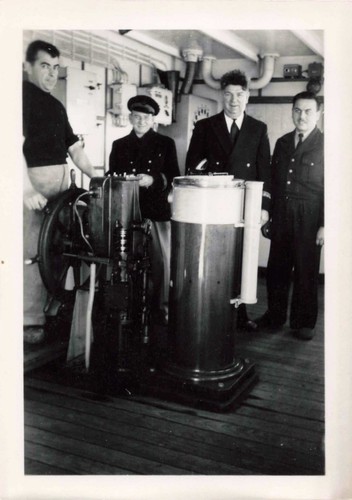 Ancienne photo 1953 paquebot - ancienne,