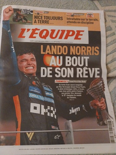 Lando norris champion monde - lando, du