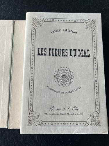 Les fleurs mal numéroté - les,