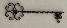Porte clé mural en fer forgé Vintage