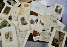 21 MENUS RESTAURANT VIEL 1909-1925  + 7 DOCUMENTS 2 PHOTOS 2 DESSINS ORIGINAUX