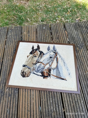 Canevas fini tête - canevas, cheval