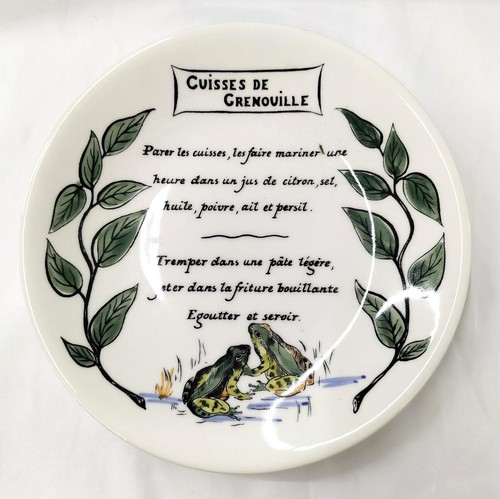 Gien piece plate - 5-piece,