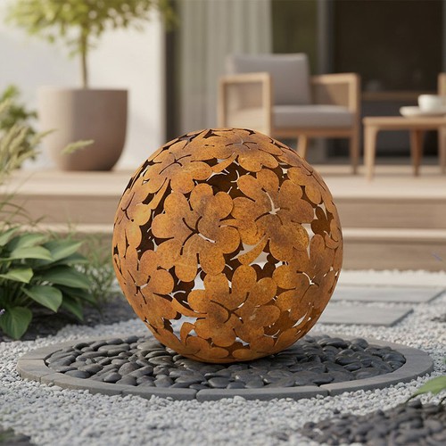 Boules décorative fer trèfle