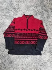 Polaire quart de zip vintage