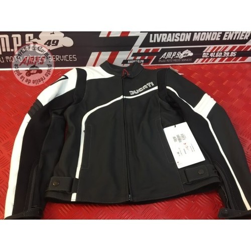 Blouson cuir ducati femme - cuir,