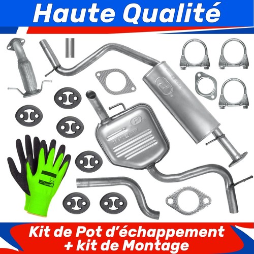 Kit pot échappement - de, d'échappement