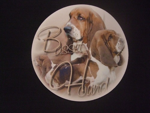 Tapis souris basset hound - basset,