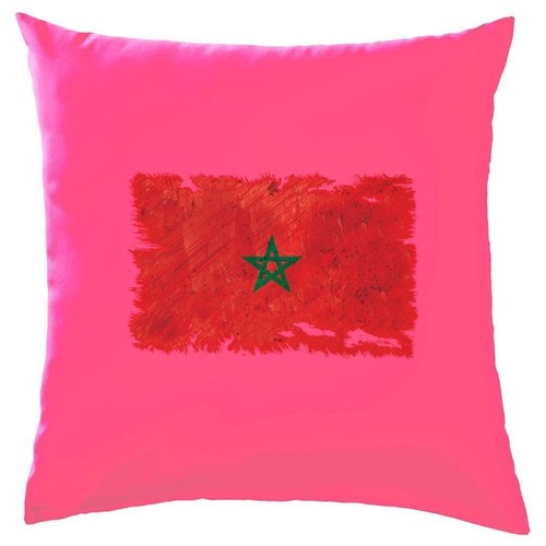Maroc drapeau coussin - maroc,