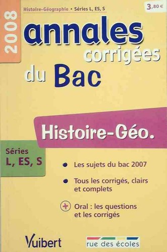 Annales corrigées bac séries - annales,