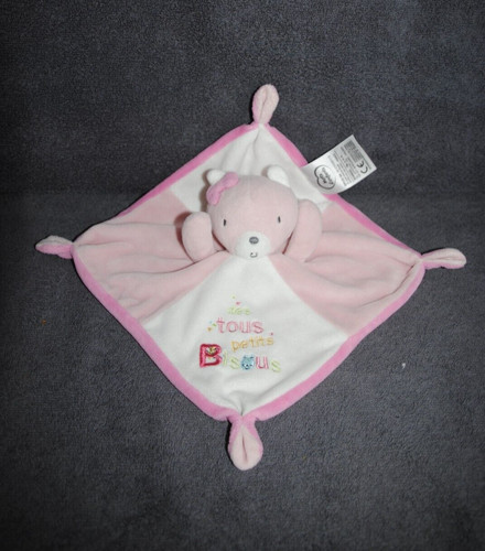 Doudou plat chat - 🍀doudou, rose