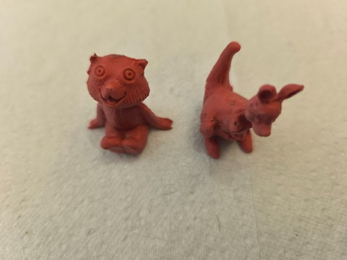 Figurines ours kangourou - ours, et