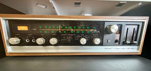 Sansui 1500 quad receiver - sansui, qr-1500