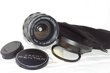 REMARQUABLE objectif M42 24mm TAKUMAR, bouchons, filtre, pare-soleil, housse TBE