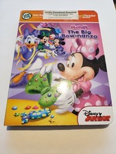 LEAP FROG LEAPREADER Reader MINNIE MOUSE THE BIG BOW-NANZA 2013 Free shipping!