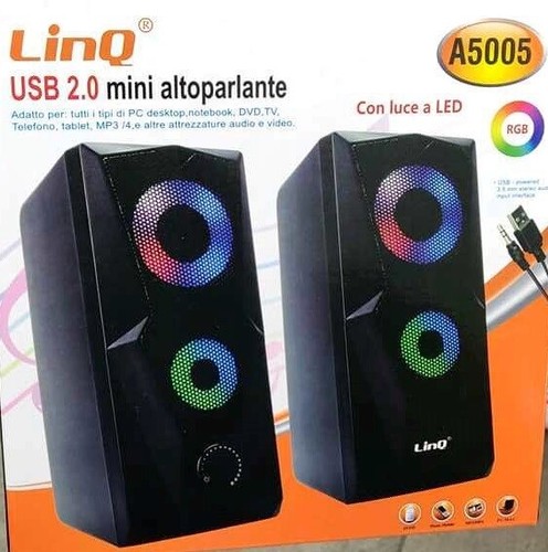 Enceintes stéréo usb - x, 2.0