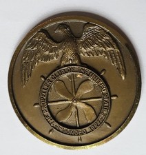 Médaille numérotée du Propeller Club of the US Port international de Dunkerque