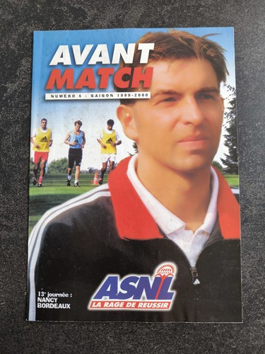 Programme avant match asnl - avant,