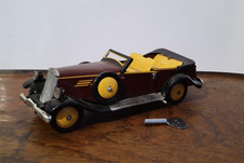 Jouet mécanique vintage en tôle - Paya - Limousine décapotable