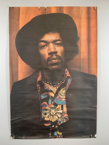 Affiche jimi hendrix originale - affiche,