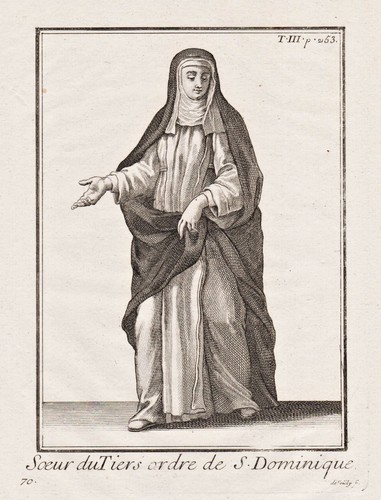 Costume nonne dominicaine - nonne,