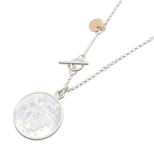 Collier pendentif long hermes - collier,