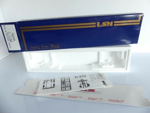 Lsm 5658 boite - lsm, vide