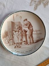 Assiette Ancienne Parlante