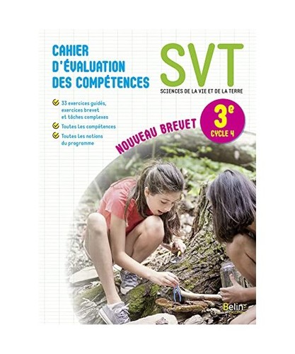 Svt 2018 cahier - -, 3e