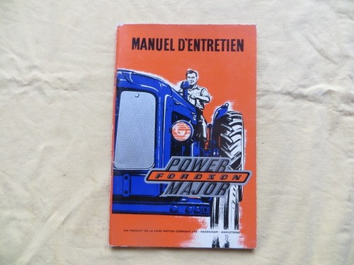 Tracteur fordson power major - major,