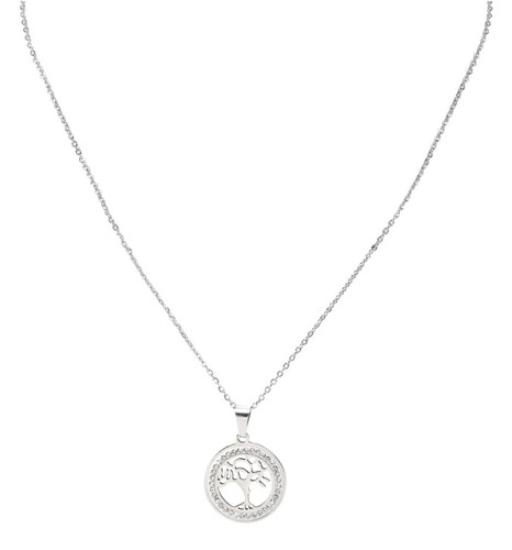Collier femme acier - en,