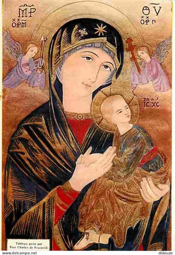 Postcard art religious - postcard,