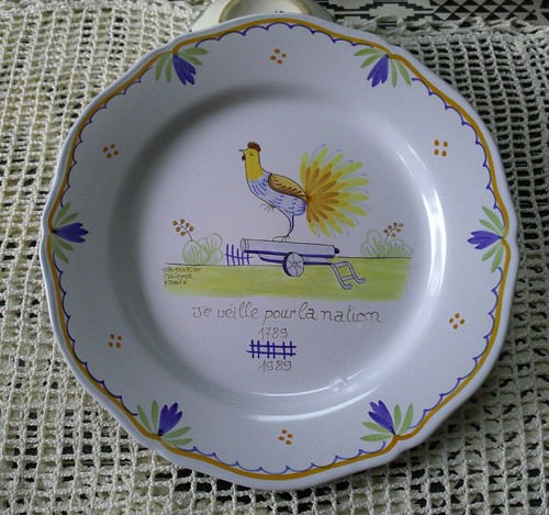 Assiette révolutionnaire