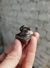 Sculpture Sceau Bronze Serpent Effrayant (Destroy Art) Creepy Snake Small Bronze