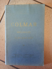 GUIDES ILLUSTRES MICHELIN DES CHAMPS DE BATAILLE 14-18.COLMAR/MULHOUSE 1920