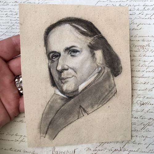 Dessin portrait ancien - dessin,