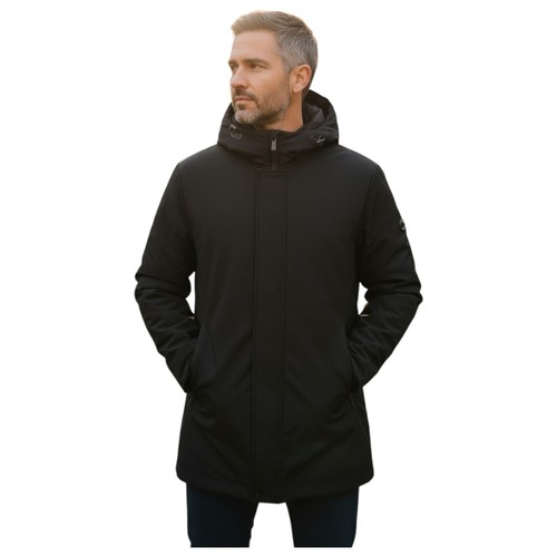 Parka noir longue - noir,