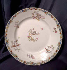 1 plat rond porcelaine de