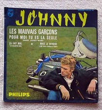 Johnny Hallyday EP Les Mauvais