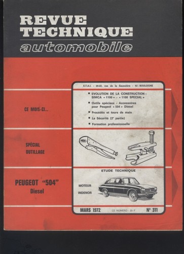 Revue technique - (169a),