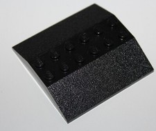 Lego Black Slope 33 6x6 Double (Train Roof) 4509 sets 7745 7722 2150 7715 4554