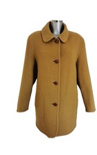 SCHNEIDERS - MANTEAU 3/4 - 100% LAINE - MOUTARDE - TAILLE 44fr - TBE