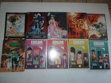 LOT  DE 10 DVD DE MANGA