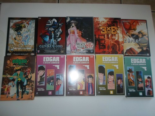 Lot dvd de manga - ,