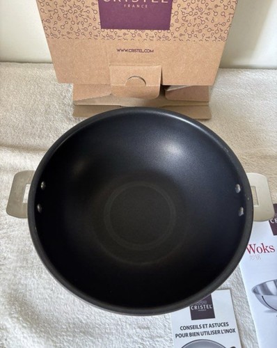 Wok poêle cristel casteline - wok,