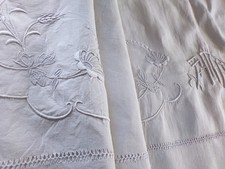 Grand Drap en Lin Monogramme